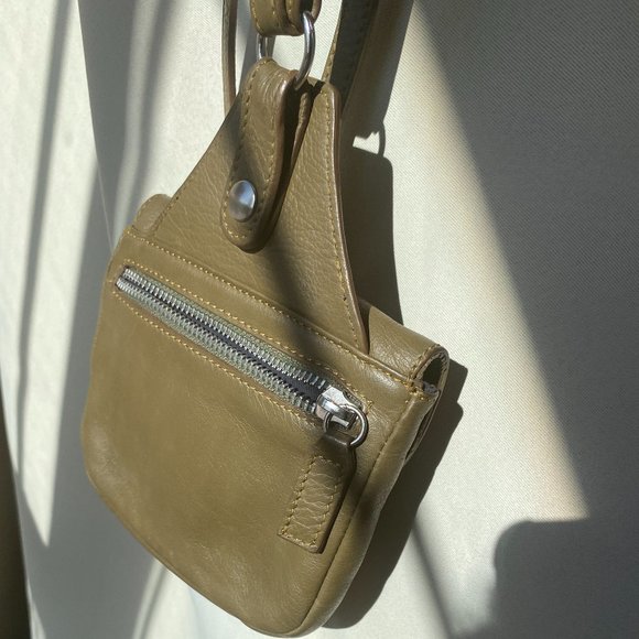 Sundance Leather Mini Crossbody Bag - Picture 2 of 4